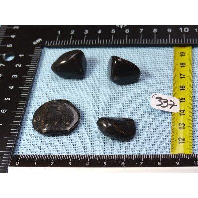 Vatican Stone Lot de 4 Pierres Roulées 30g | Minéraux Paubrasil