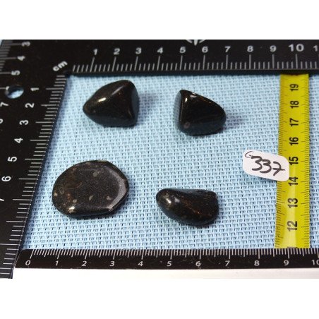 Vatican Stone Lot de 4 Pierres Roulées 30g | Minéraux Paubrasil