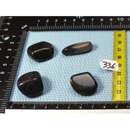 Vatican Stone Lot de 4 Pierres Roulées 35g | Minéraux Paubrasil