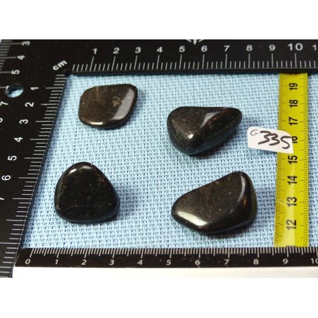 Vatican Stone Lot de 4 Pierres Roulées 40g | Minéraux Paubrasil