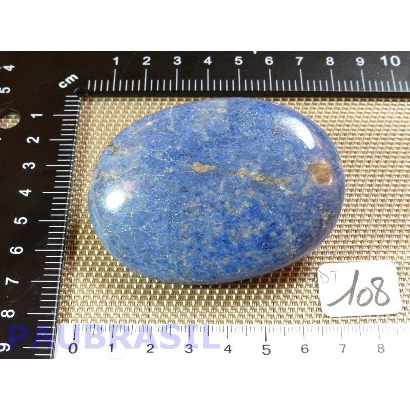 Dumortiérite bleue Mozambique savonnette polie Q Extra 112g