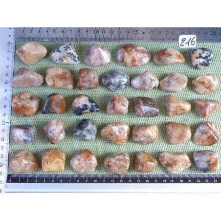 Cassitérite sur quartz Pierre Roulée à l unité de 16 à 20 gr | Minéraux Paubrasil