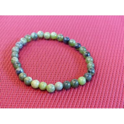Jade Néphrite Bracelet en Perles de 6mm