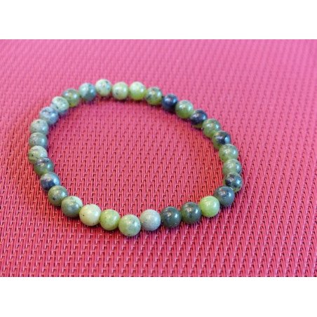 Jade Néphrite Bracelet en Perles de 6mm