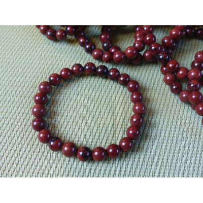 Obsidienne Acajou dite Mohagany Bracelet en Perles de 8mm