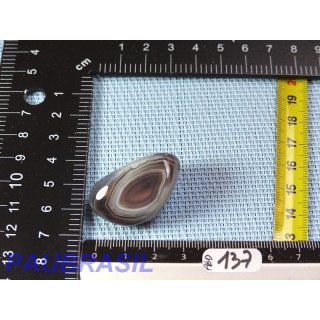 Agate Botswana en pierre roulée